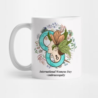 embrace equity international women's day 2023 Mug